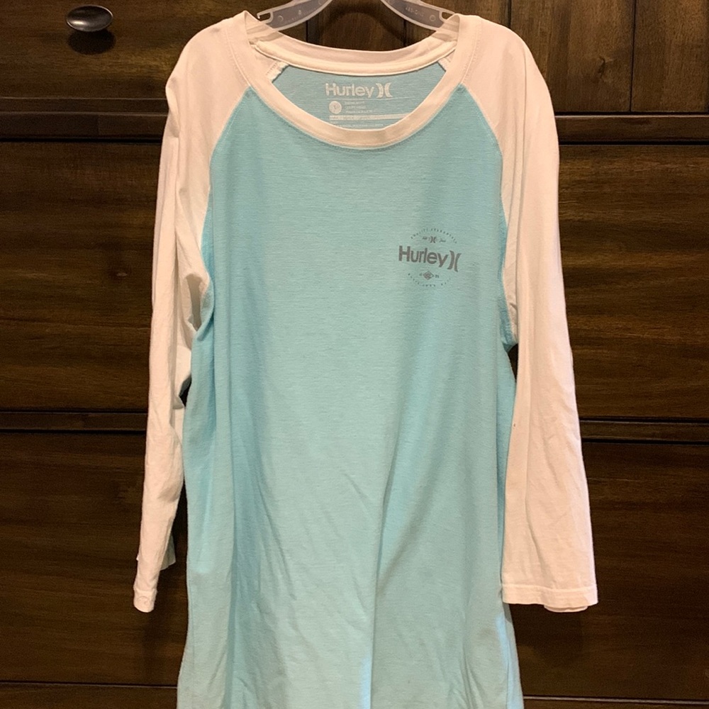 Mens Hurley baseball tee